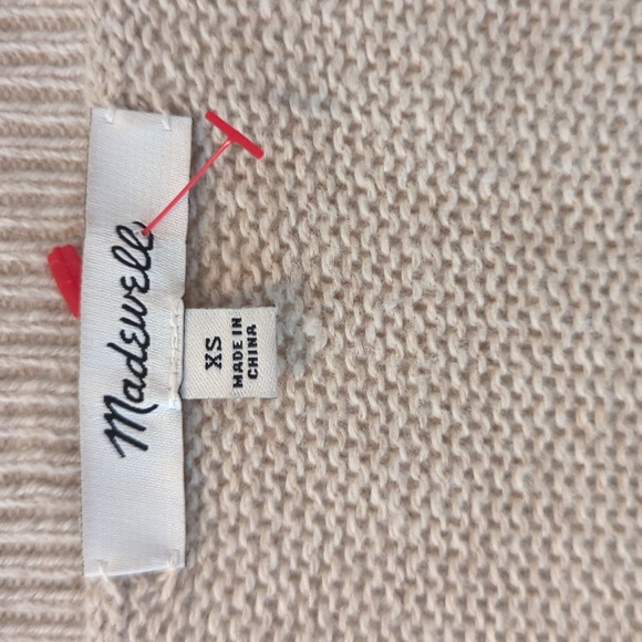 Madewell Riverside texture sweater size XS - Picture 3 of 5